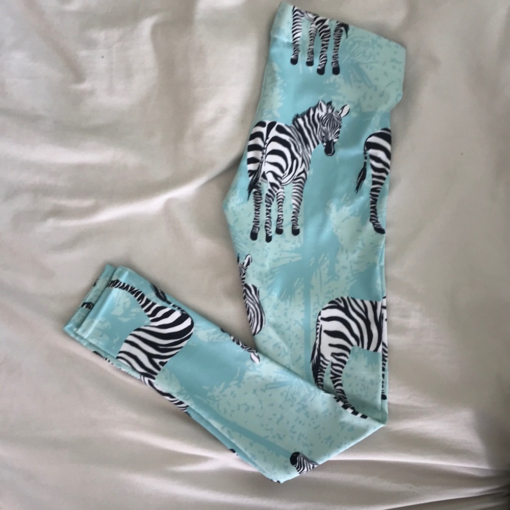 Call Me Activewear Zebra Yoga Pants